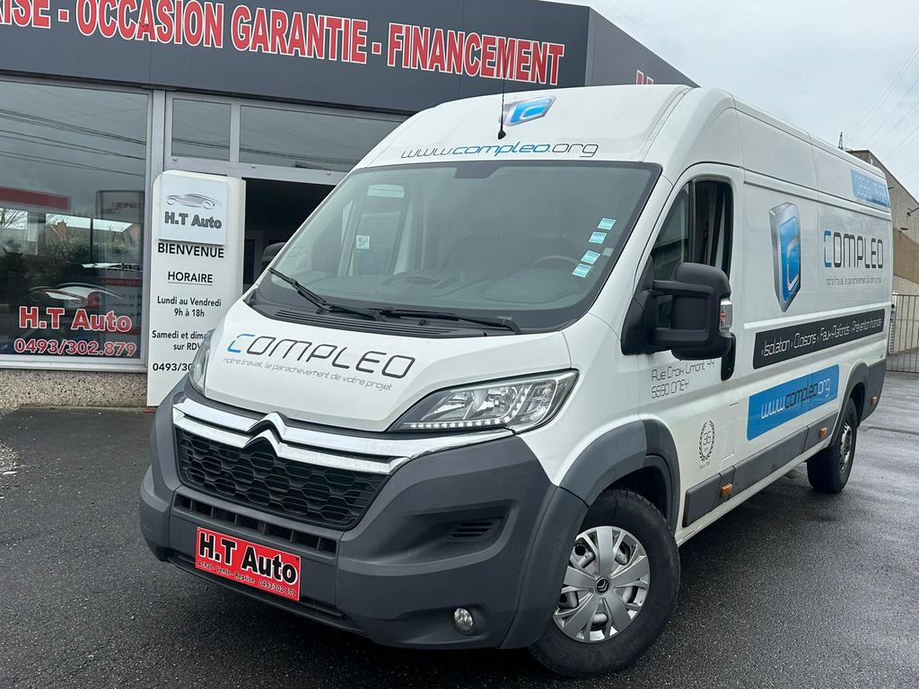 Citroen Jumper 2.2 HDI L3/gps/airco/camera/TVAC, Autos, Citroën, Entreprise, Achat, Jumper, Caméra 360°, ABS, Caméra de recul