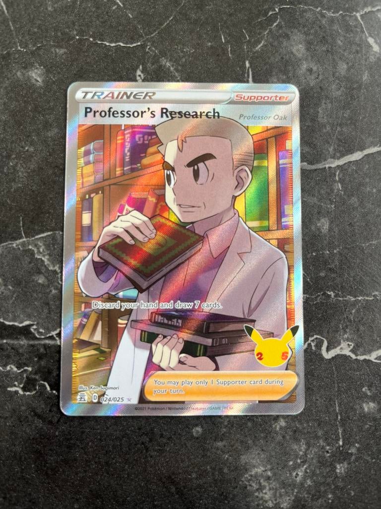 Professor’s Research 024/025 Pokémon 25th Anniversary, Ophalen of Verzenden, Zo goed als nieuw