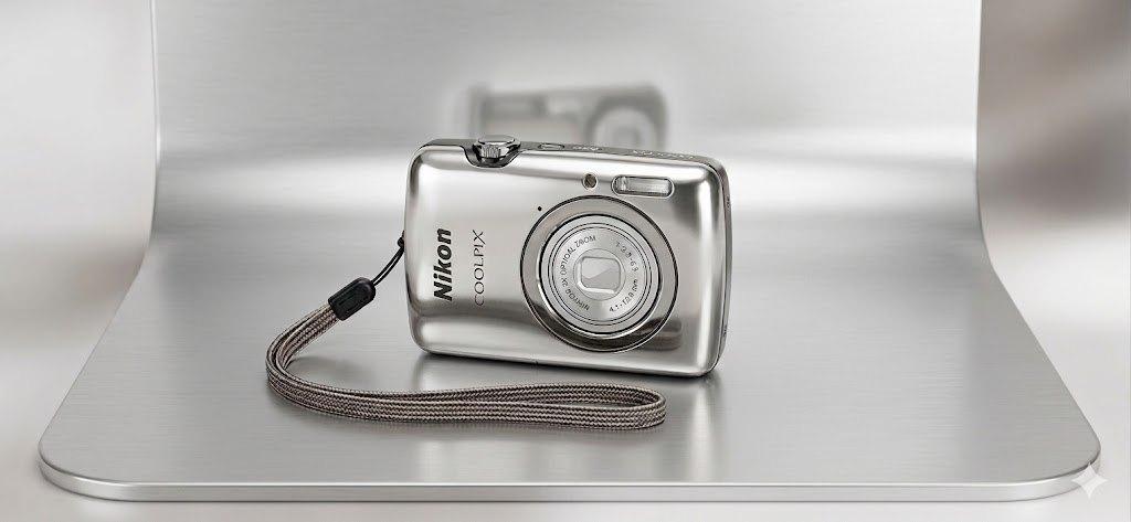 Nikon Coolpix S01 (kleinste digitale camera ooit van Nikon), Audio, Tv en Foto, Fotocamera's Digitaal, Ophalen of Verzenden, Zo goed als nieuw