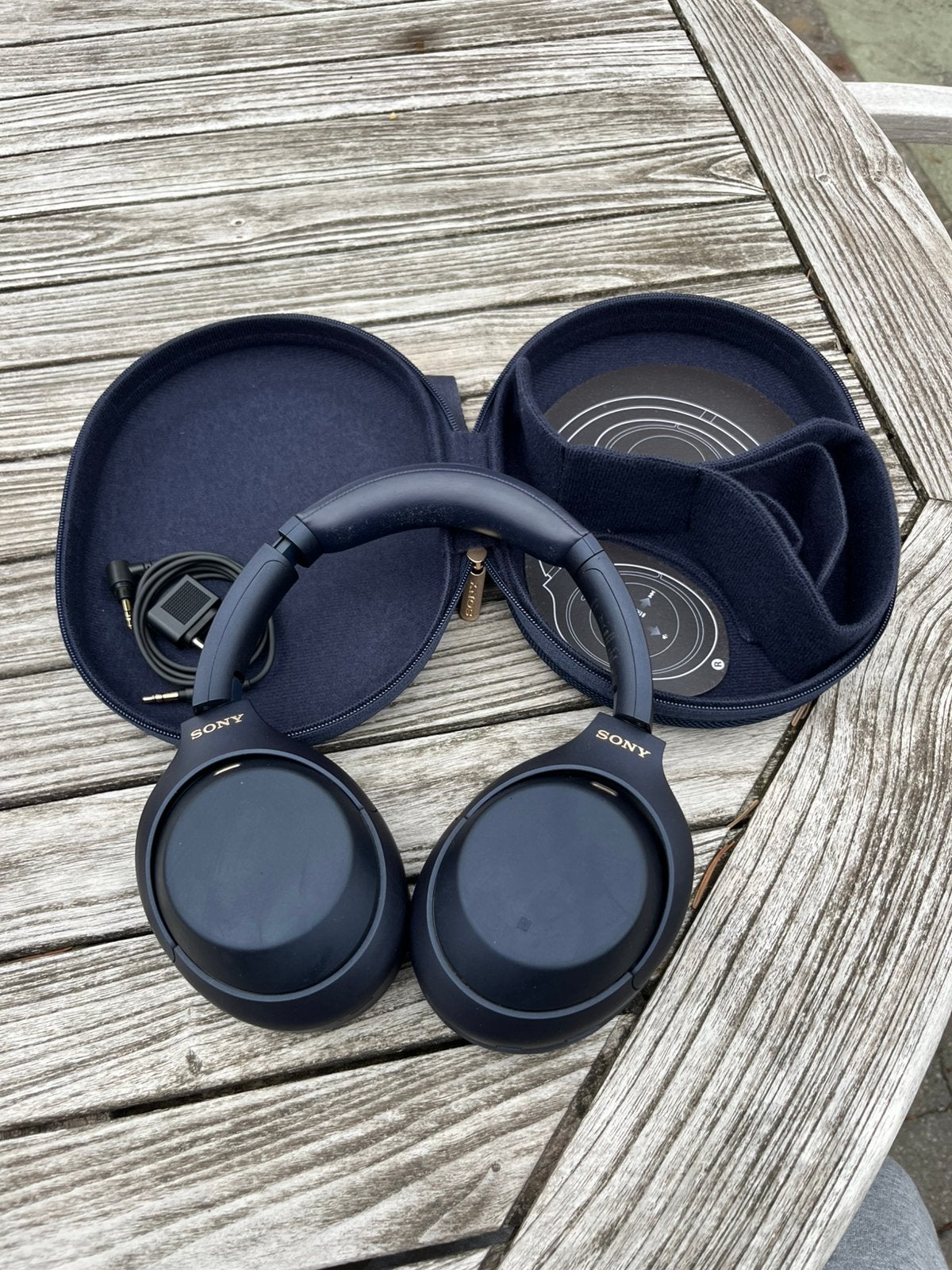 Sony WH-1000XM3 in donker blauw, Enlèvement ou Envoi, Comme neuf