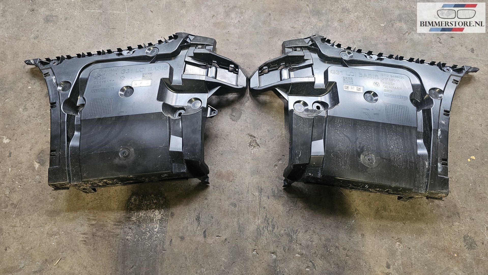 Achter bumper montage steun bracket set links BMW 5 serie G3, Neuf, Arrière, Gernotstrasse 16 44319, Dortmund, Origine de la pièce connue