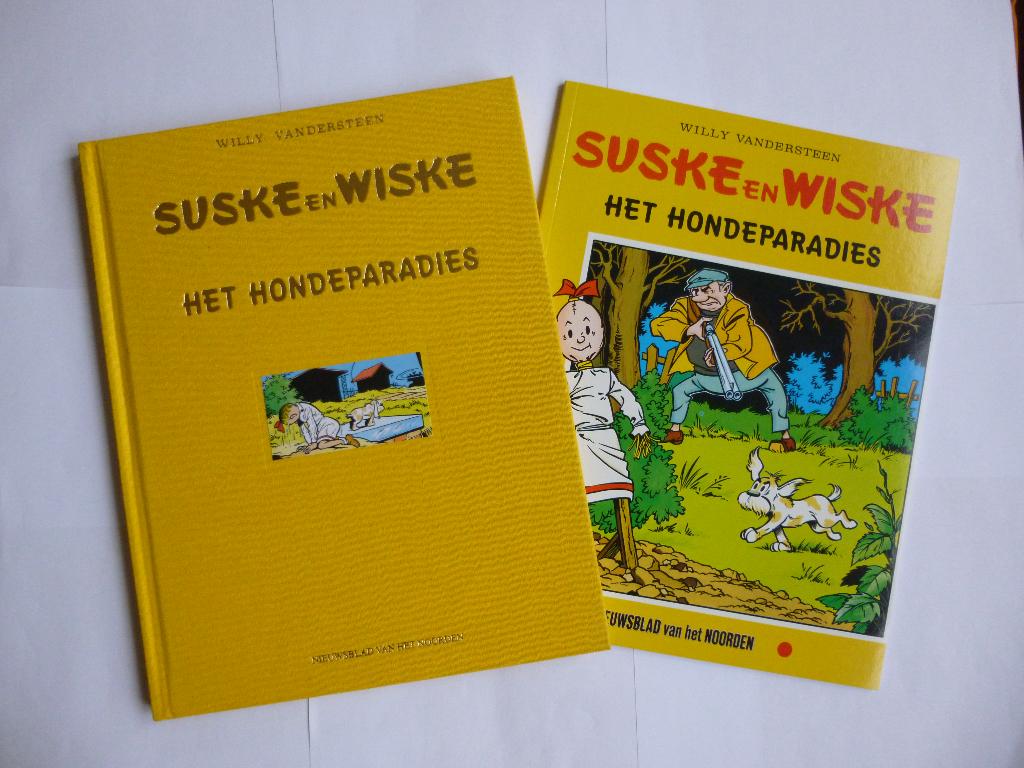 S&W LUXE+SOFT DIALECT UITGAVE"HET HONDENPARADIES"UIT 1998, Willy Vandersteen, Nieuw, Ophalen of Verzenden, Meerdere stripboeken