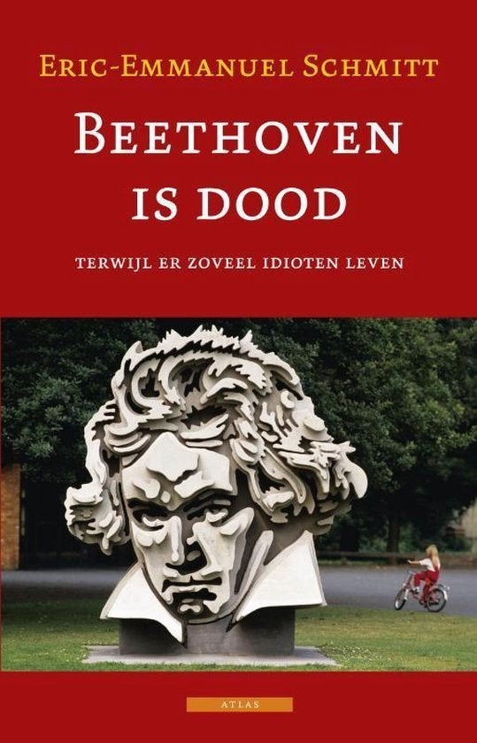 Te Koop Boek BEETHOVEN IS DOOD E.-E.Schmitt, Enlèvement ou Envoi, E.-E.Schmitt, Comme neuf, Europe autre