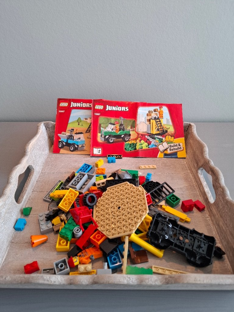 LEGO Juniors 10667 - Bouwplaats, Gebruikt, Overige thema's, Lego, Ophalen of Verzenden