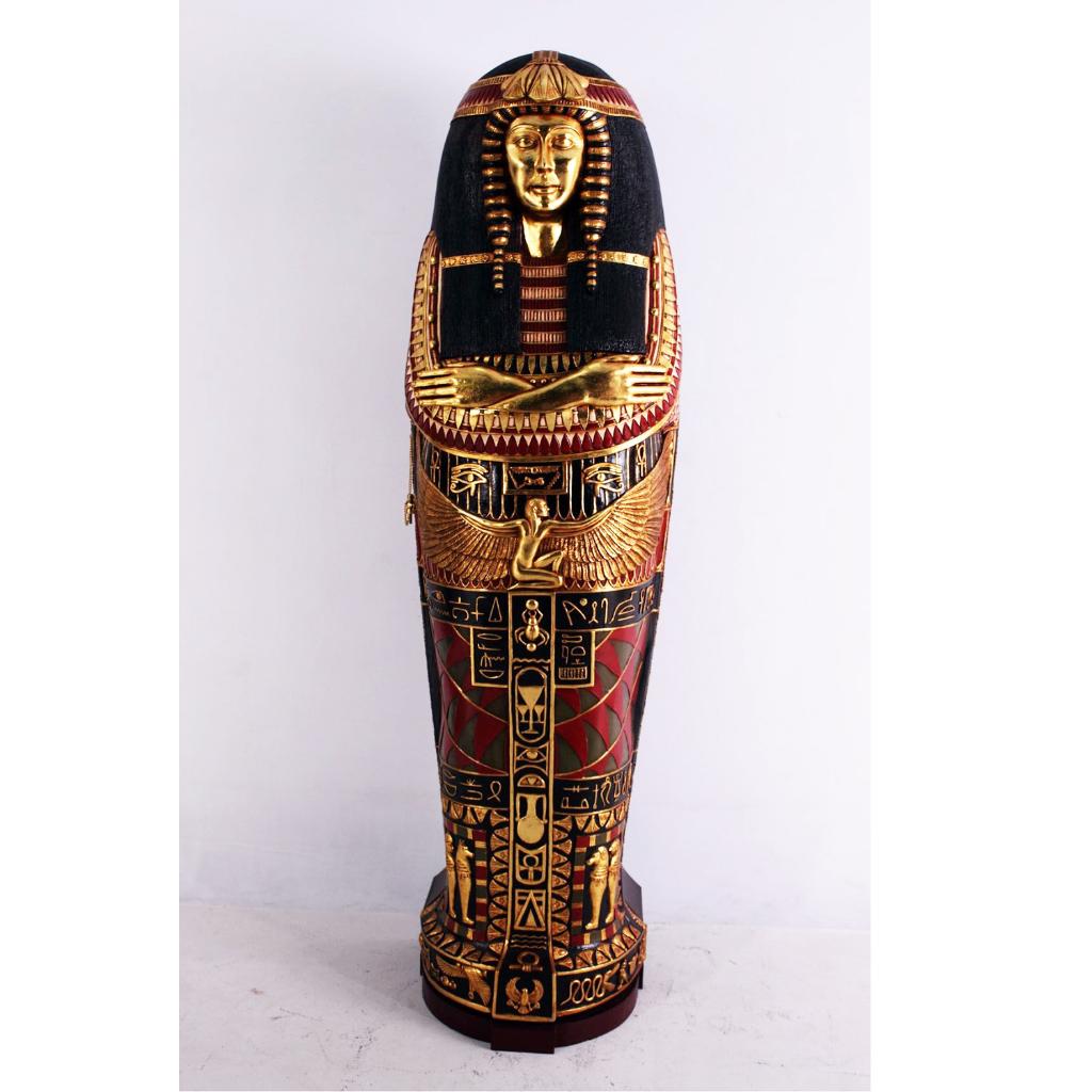 Statue sarcophage d'armoire égyptienne —  sarcophage 192 cm, Enlèvement, Neuf