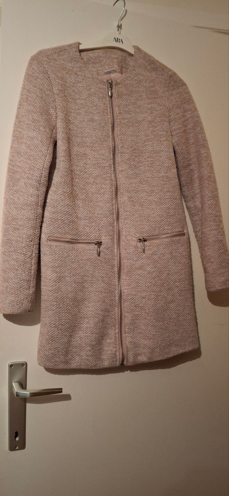 gilet, Rose, Enlèvement, Taille 34 (XS) ou plus petite, Porté