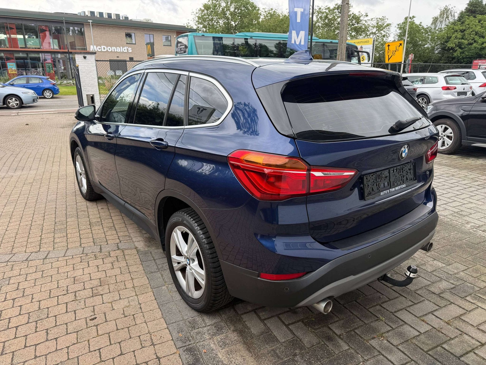 BMW X1 X1 2.0 dAS sDrive18 AdBlue (EU6d-TEMP)/Navi/Leder/pdc, Achterwielaandrijving, 4 cilinders, Leder, Bedrijf