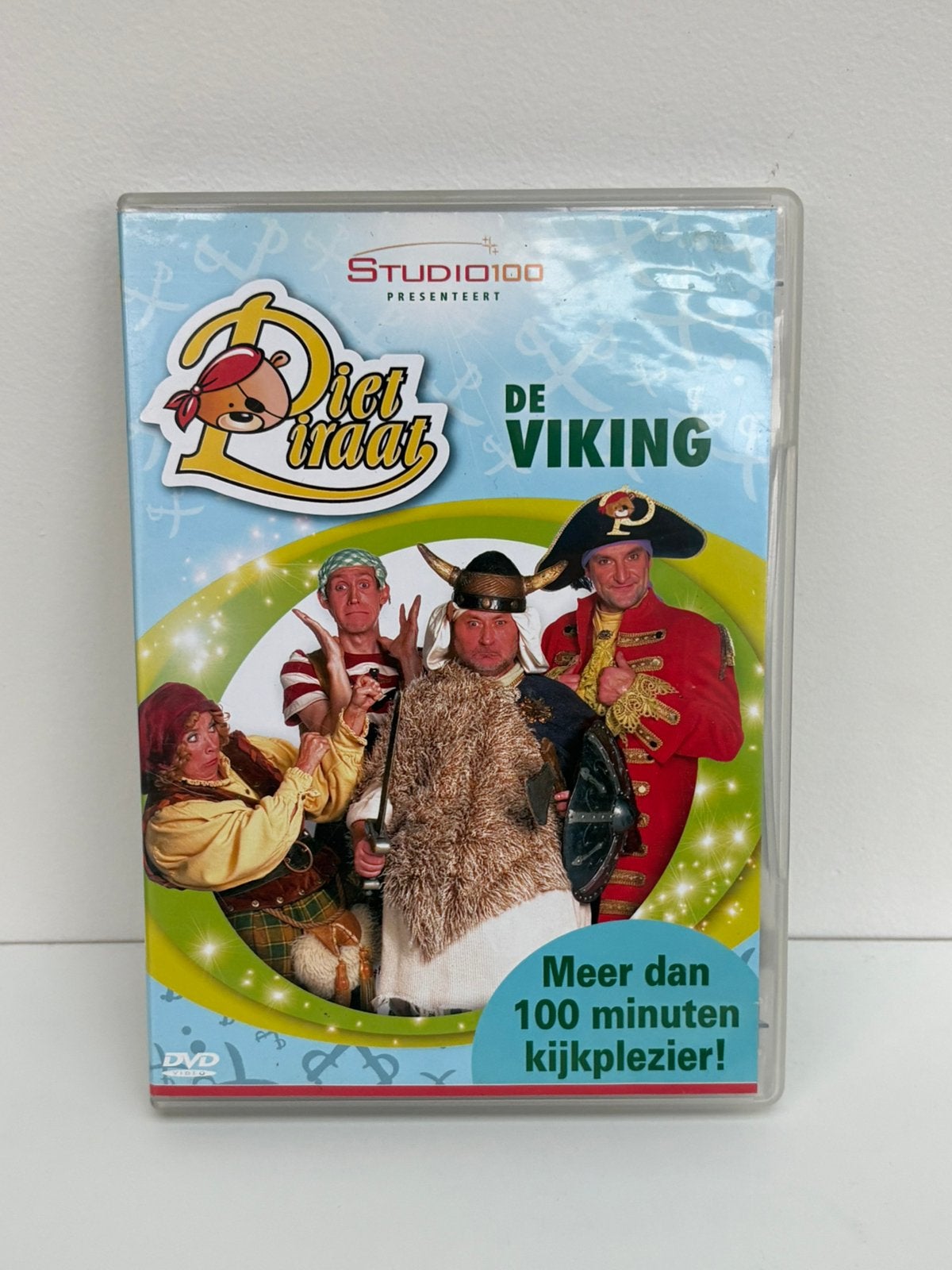 DVD - Piet Piraat - De viking, Cd's en Dvd's, Ophalen of Verzenden, Zo goed als nieuw