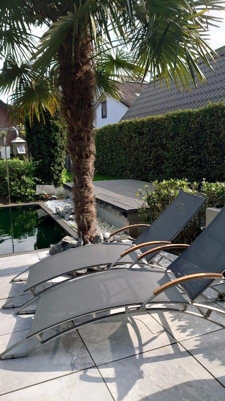 Laatste twee exclusief design ligbedden nu 50% korting, Tuin en Terras, Ophalen of Verzenden, Nieuw