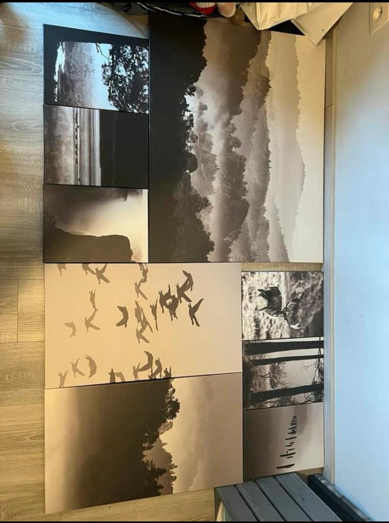 Wanddecoratie, Huis en Inrichting, Woonaccessoires | Kamerschermen, Ophalen, Zo goed als nieuw