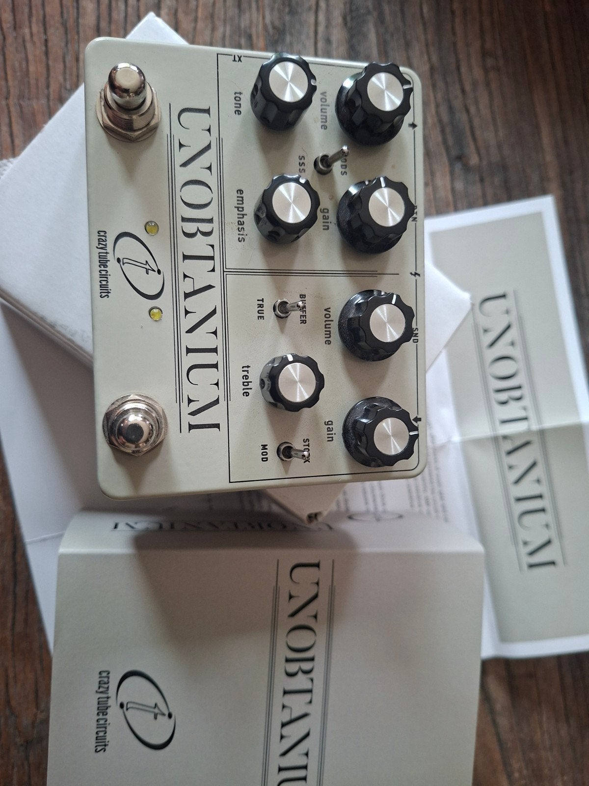 gitaarpedaal  unobtanium overdrive, Muziek en Instrumenten, Effecten, Ophalen