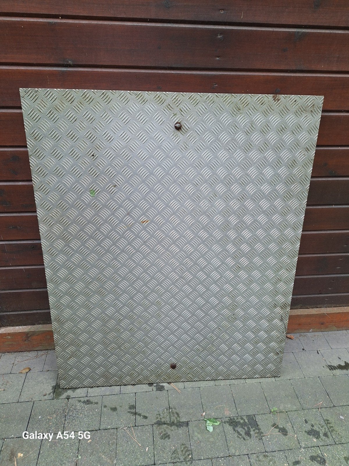 Afdekplaat aluminium met antislip, Doe-het-zelf en Bouw, Metalen, Ophalen, Aluminium