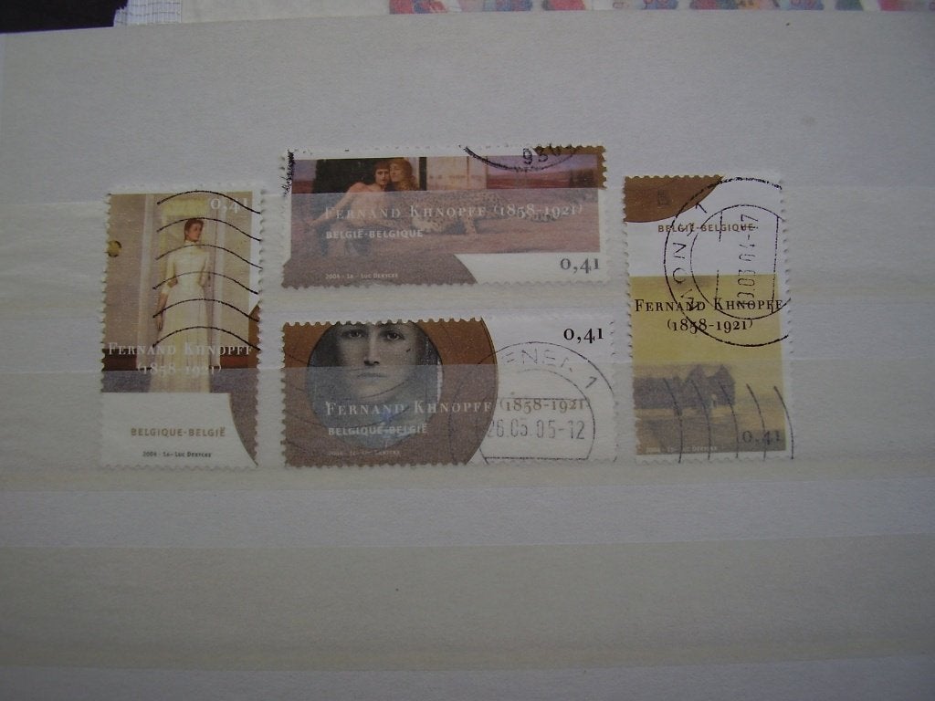 3229/3232 gestempeld - F. Khnopff - G119, Postzegels en Munten, Postzegels | Europa | België, Ophalen of Verzenden, Gestempeld