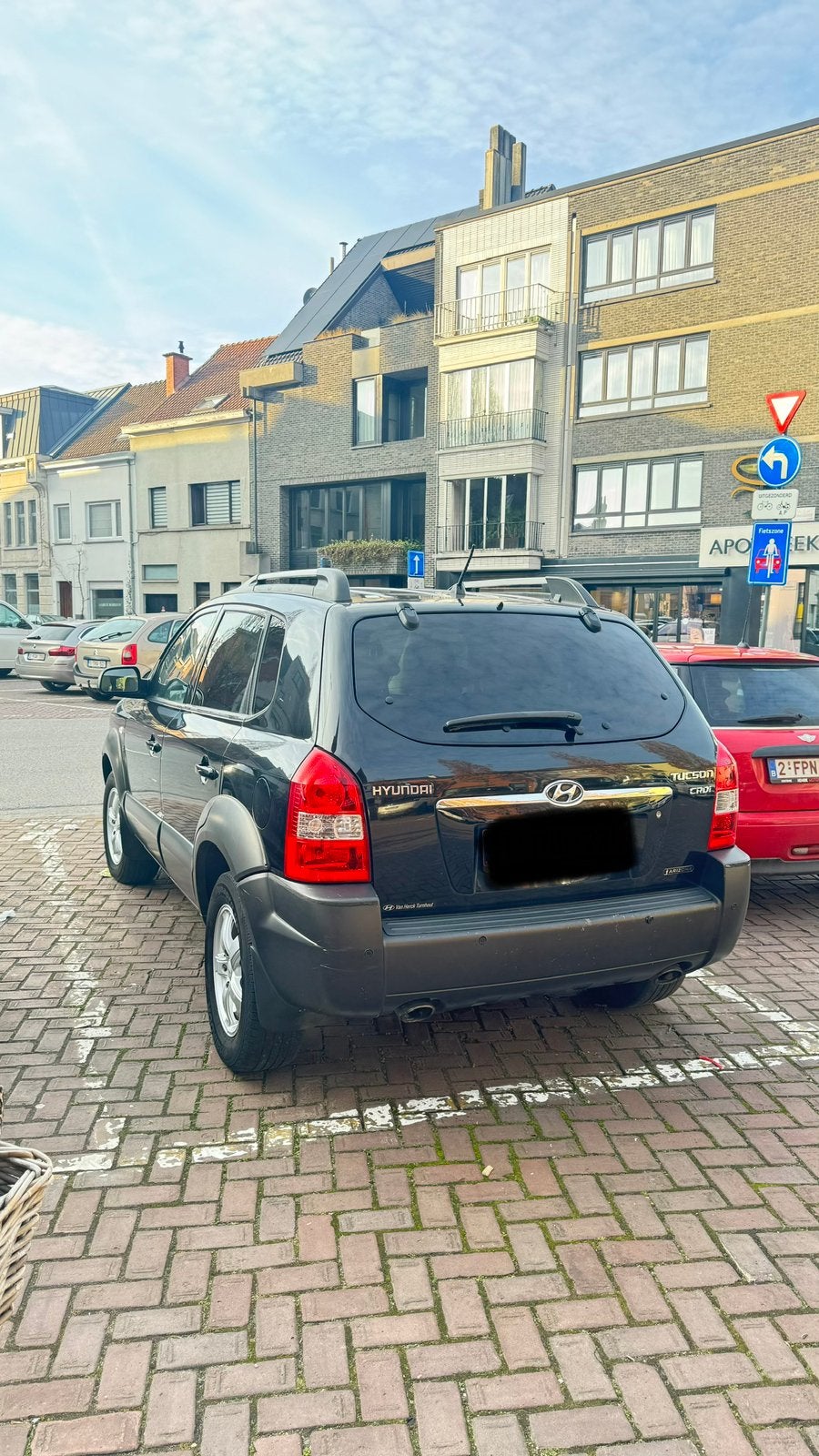 Heel degelijke en betrouwbare tweedehands., Auto's, Automaat, Beige, Parkeersensor, Zwart