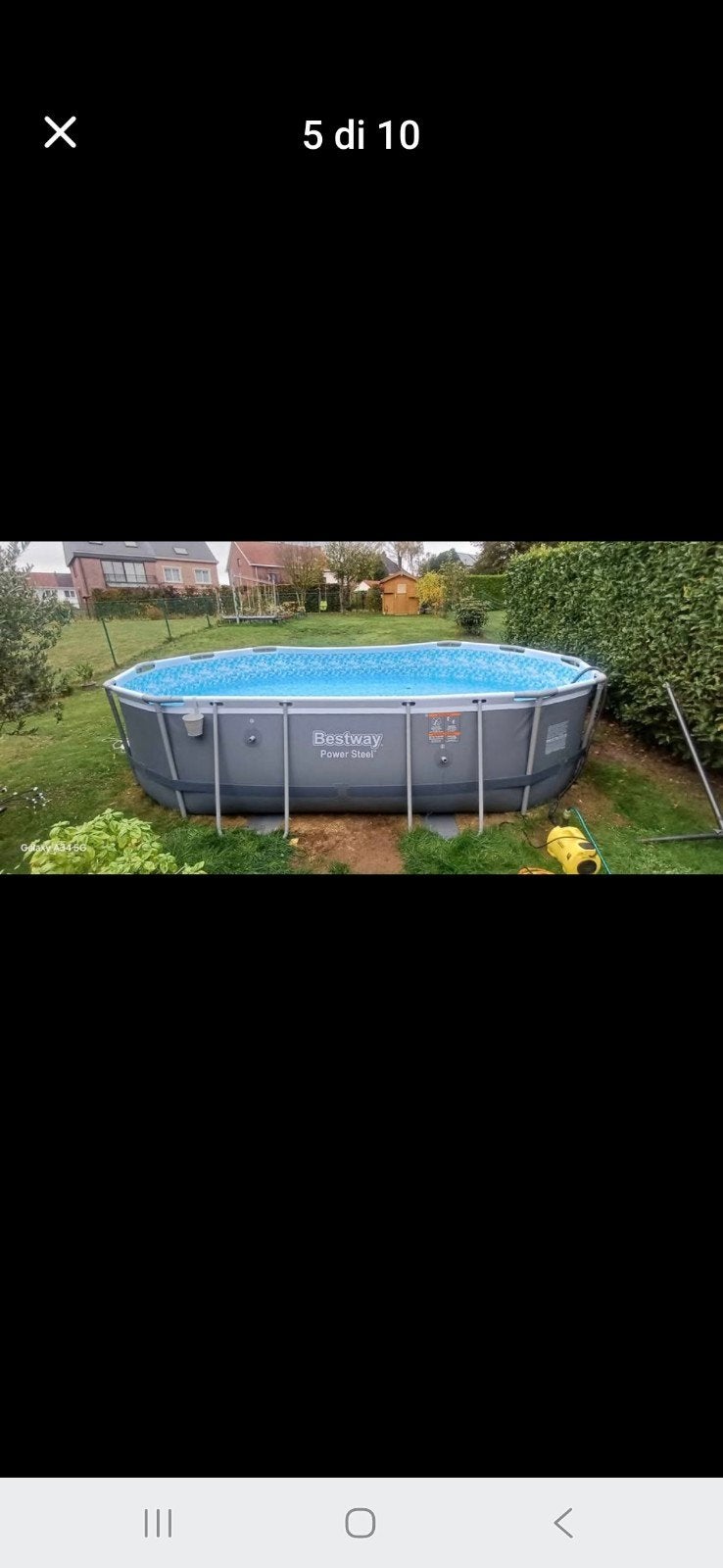 Piscine complète., Jardin & Terrasse, Bains à remous et Spas, Enlèvement ou Envoi, Pompe
