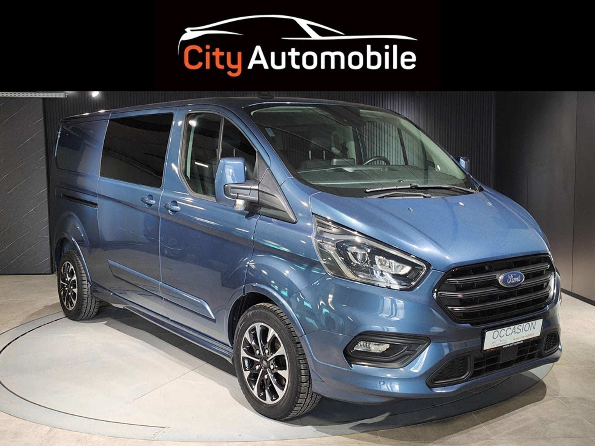 Ford Transit Custom 2.0 TDCi L2H1 DOUBLE CABINE 5 PLACES CAR, Achat, 6 portes, Euro 6, 3200 kg