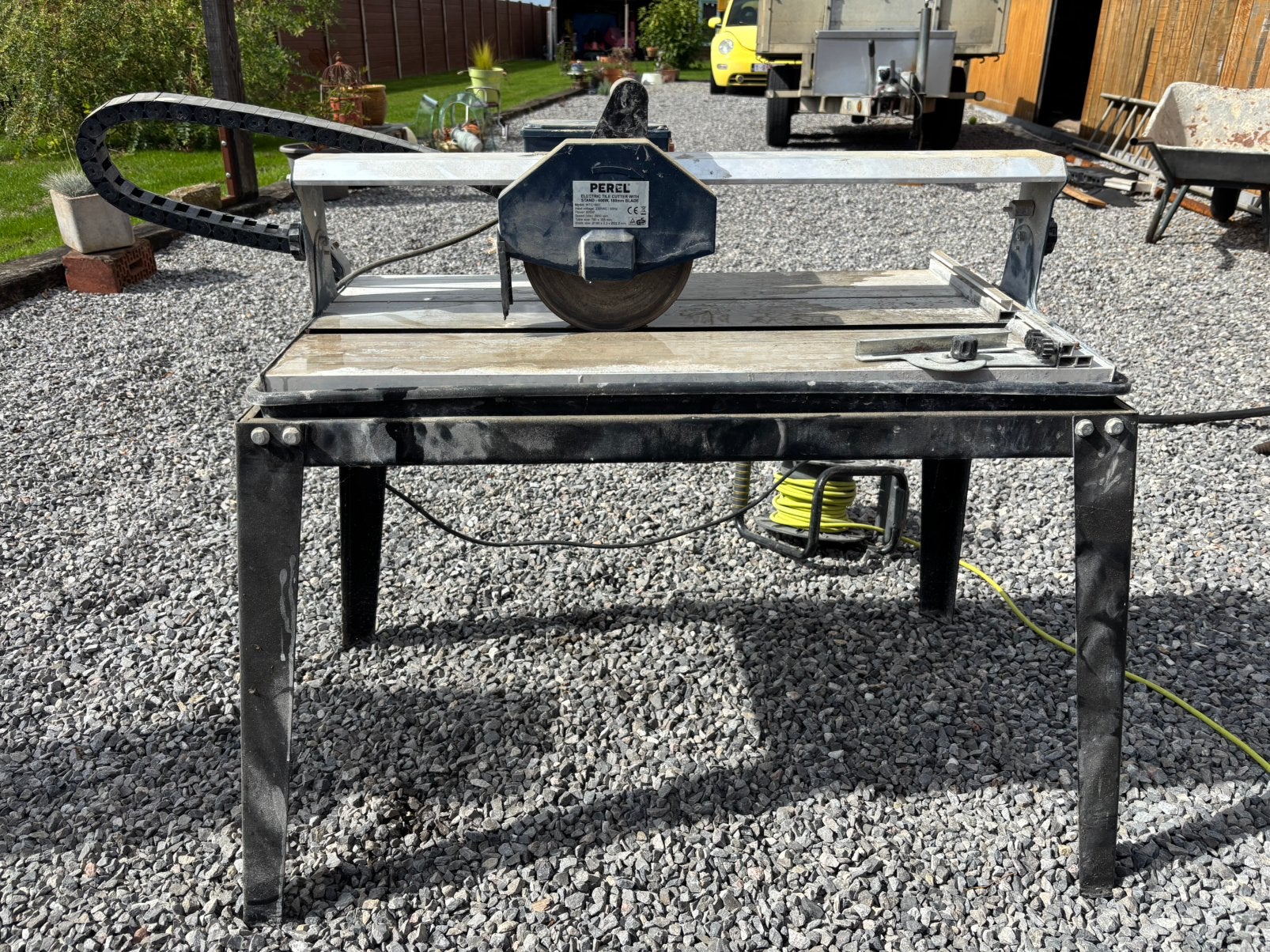 Table coupe carrelage a eau PEREL, Enlèvement, Utilisé