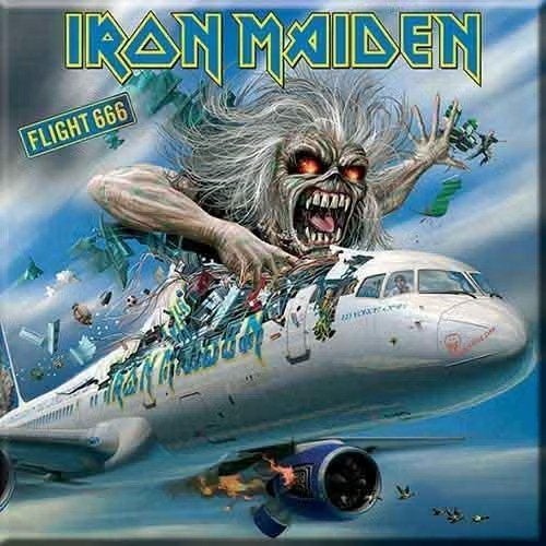 ron Maiden Flight 666 Koelkast Magneet officiële merchandise, Verzamelen, Ophalen of Verzenden, Nieuw