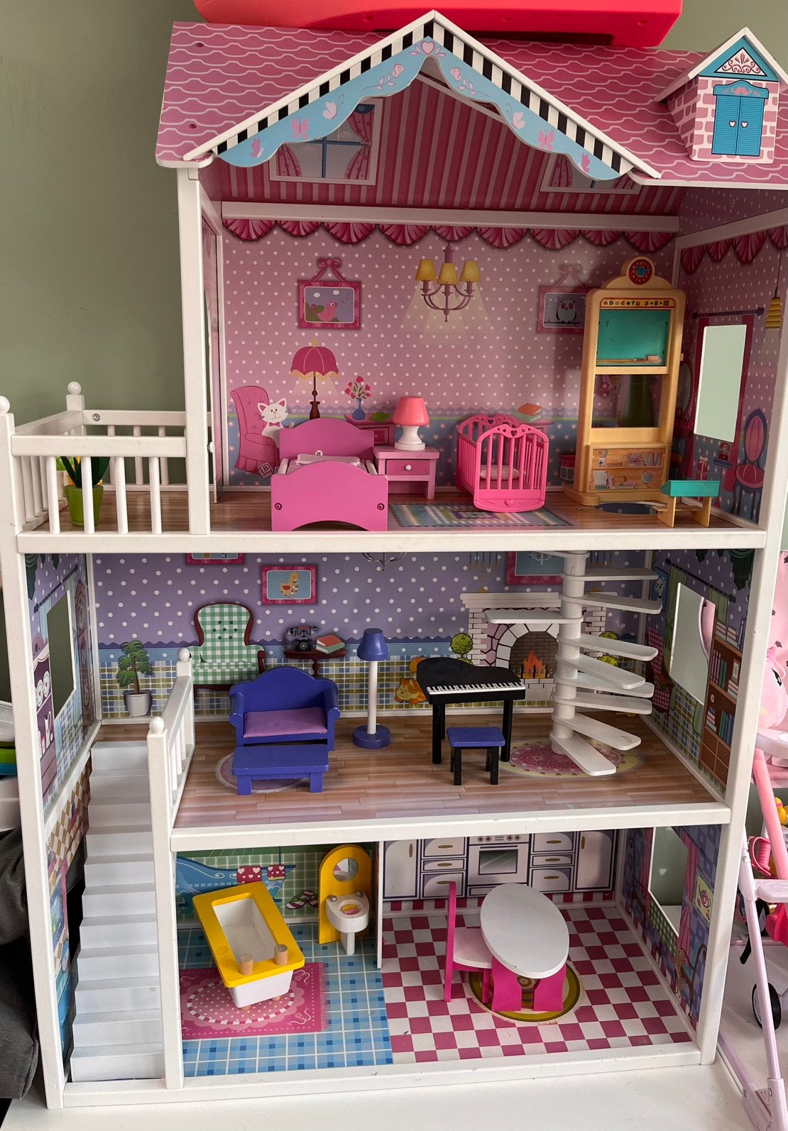 Poppenhuis, Ophalen, Gebruikt, Poppenhuis