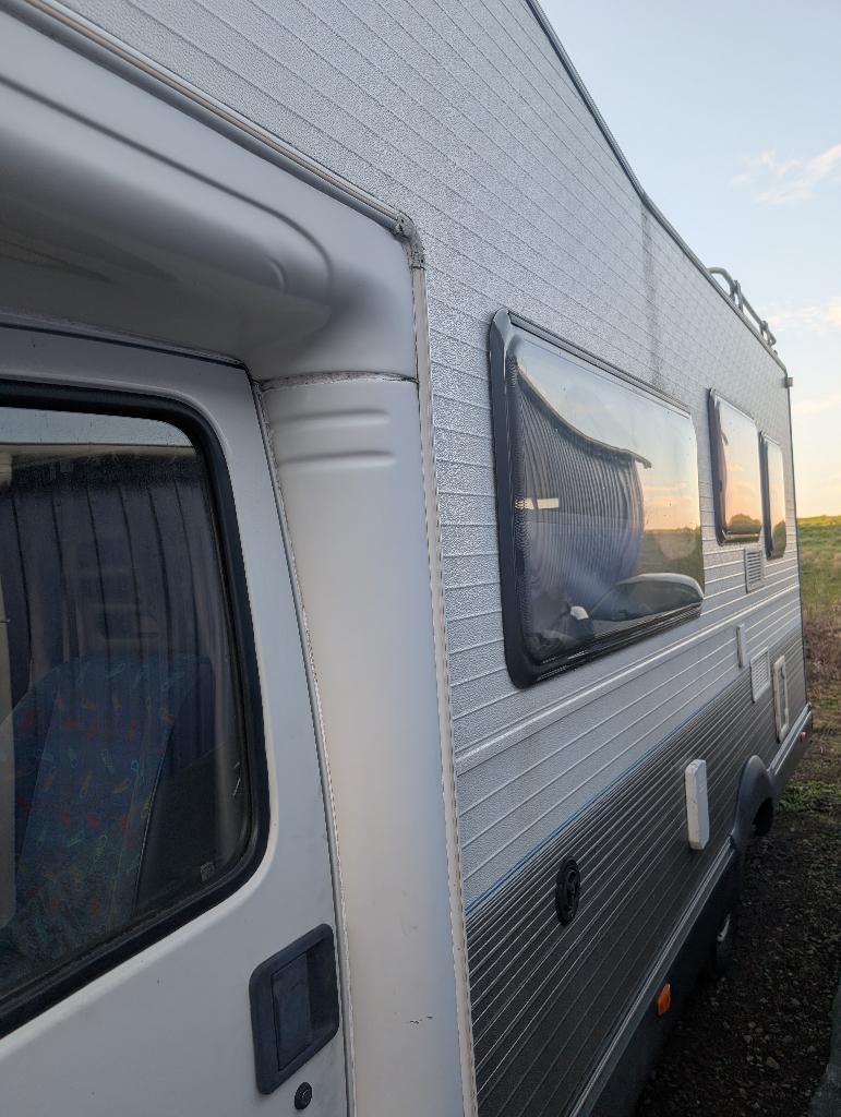Camping car fiat Ducato 2.8 granduca 7 places, Caravans en Kamperen, Mobilhomes, Particulier, tot en met 6, Alkoof, Fiat, Fiat