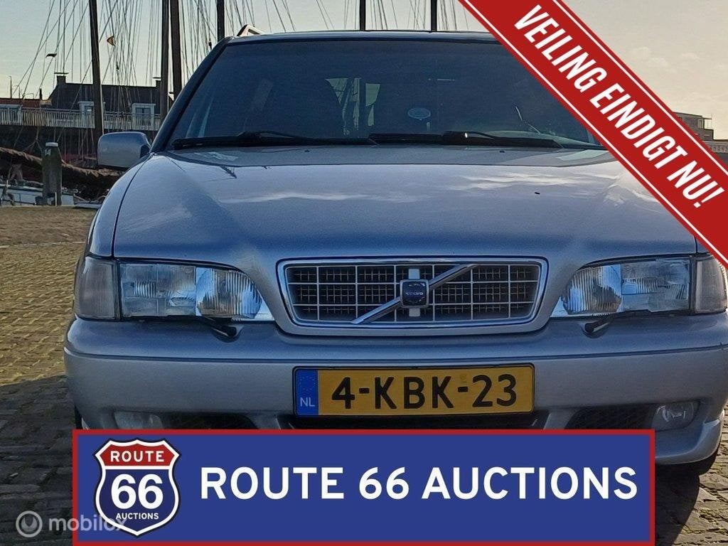 Volvo V70 R | 1998 | Route 66 Auctions, Auto's, Zwart, Bedrijf, Handgeschakeld, Overige carrosserie