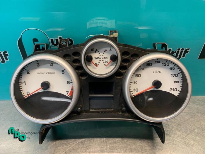 Instrument de bord d'un Peugeot 207 (207 06-), -, 3 mois de garantie, Utilisé, -
