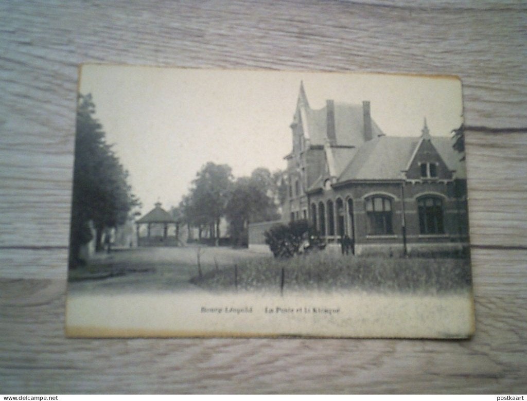 BOURG LEOPOLD - LEOPOLDSBURG: La Poste et le Kiosque, Ophalen of Verzenden, Voor 1920, Ongelopen, Limburg