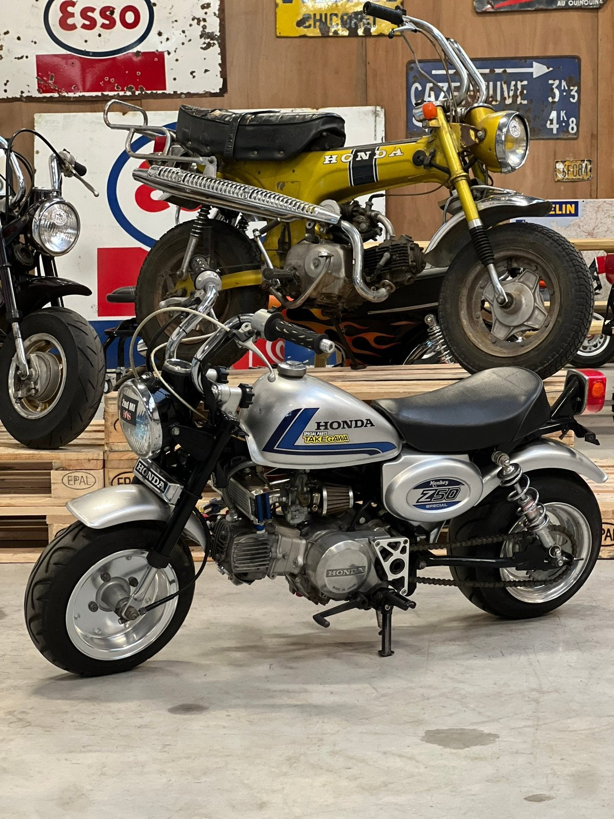 Honda monkey J2 Spencer, Fietsen en Brommers, Ophalen