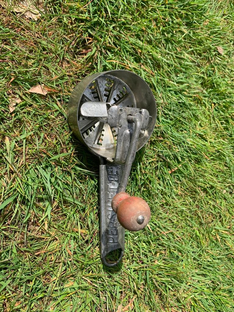 Vintage metalen pers (Persimette / Made in Italy), Ophalen of Verzenden, Huis en Inrichting