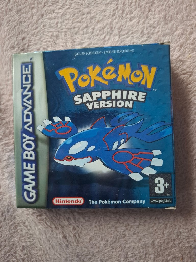 Pokemon sopphire (GBA) complete in box, Ophalen of Verzenden