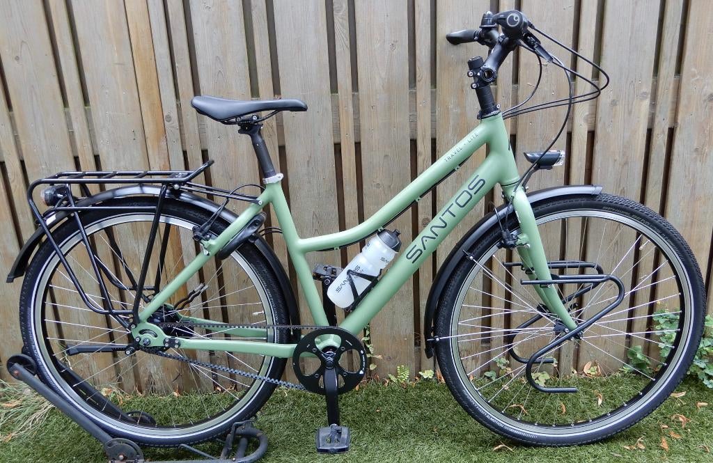 Santos Travel Lite 49 Cm Rohloff+Magura Riemaandrijving ZGAN, Versnellingen, Zo goed als nieuw, 50 tot 53 cm, Ophalen