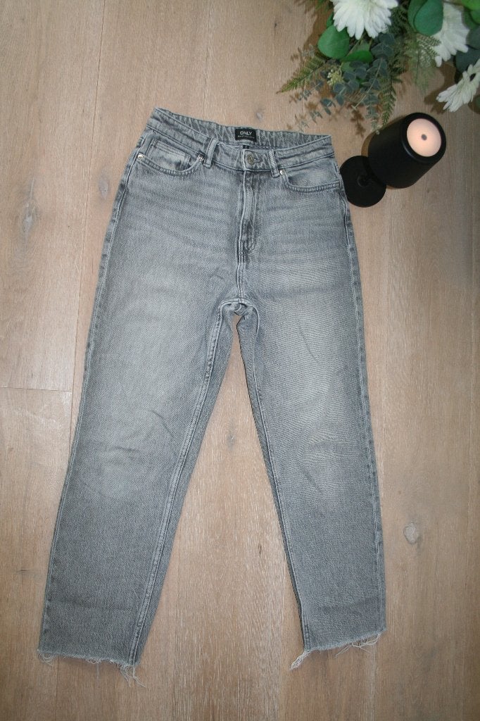 Maat W29 L32 - ONLY - grijze jeansbroek, Kleding | Dames, Broeken en Pantalons, Only, Ophalen of Verzenden, Zo goed als nieuw