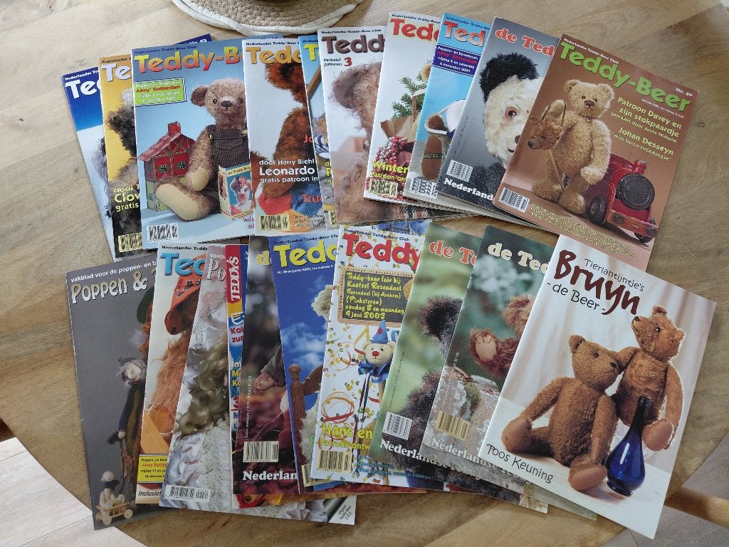 20 magazines Teddy-Beer en andere, Ophalen of Verzenden, Zo goed als nieuw