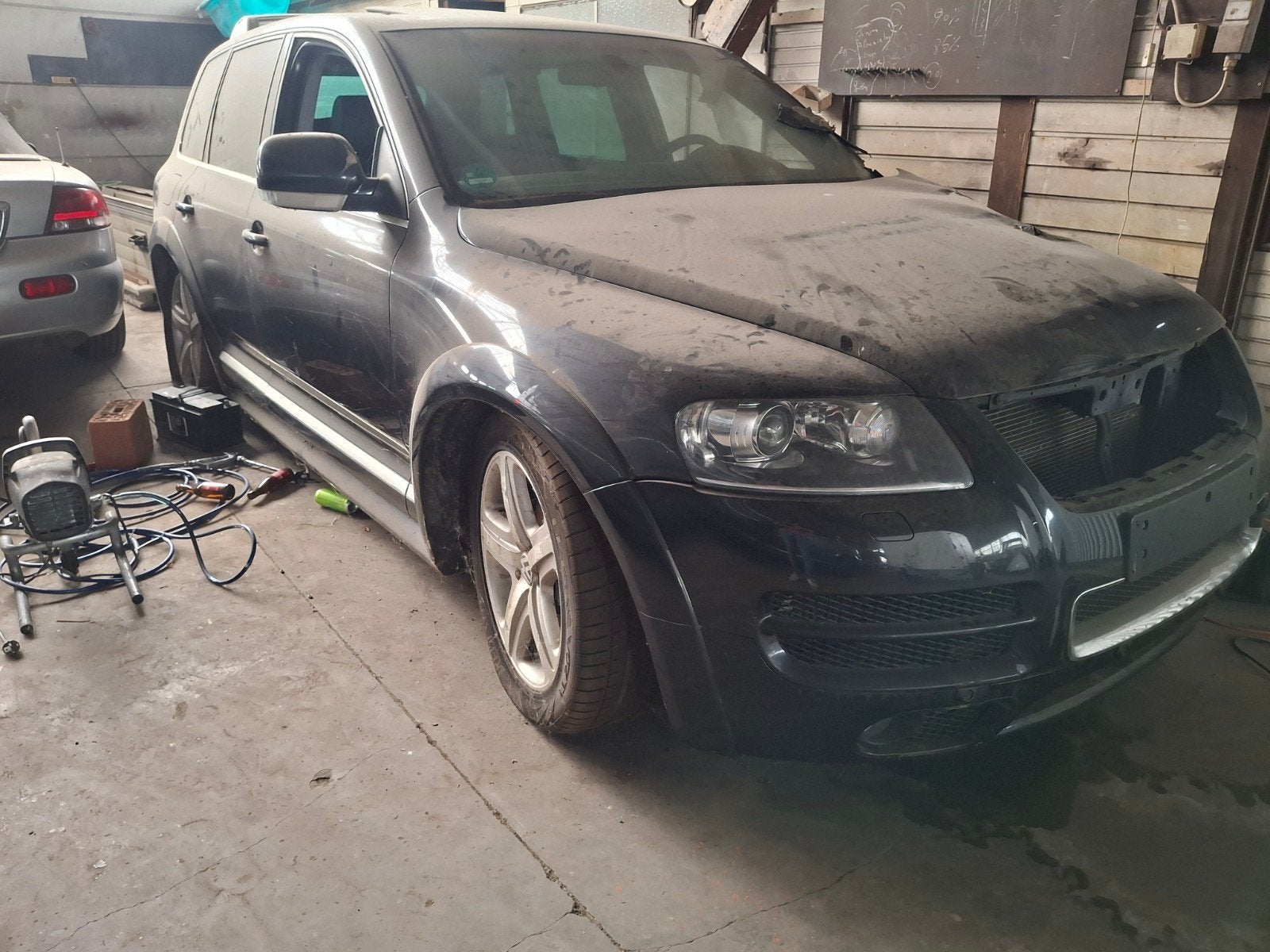 Touareg w12 voor onderdelen of opmaak