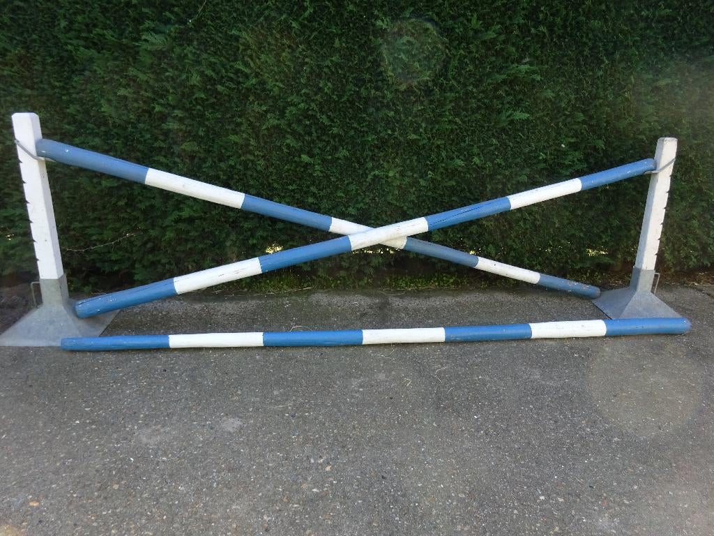 springbalken springhindernis, Ophalen, Gebruikt, Springen