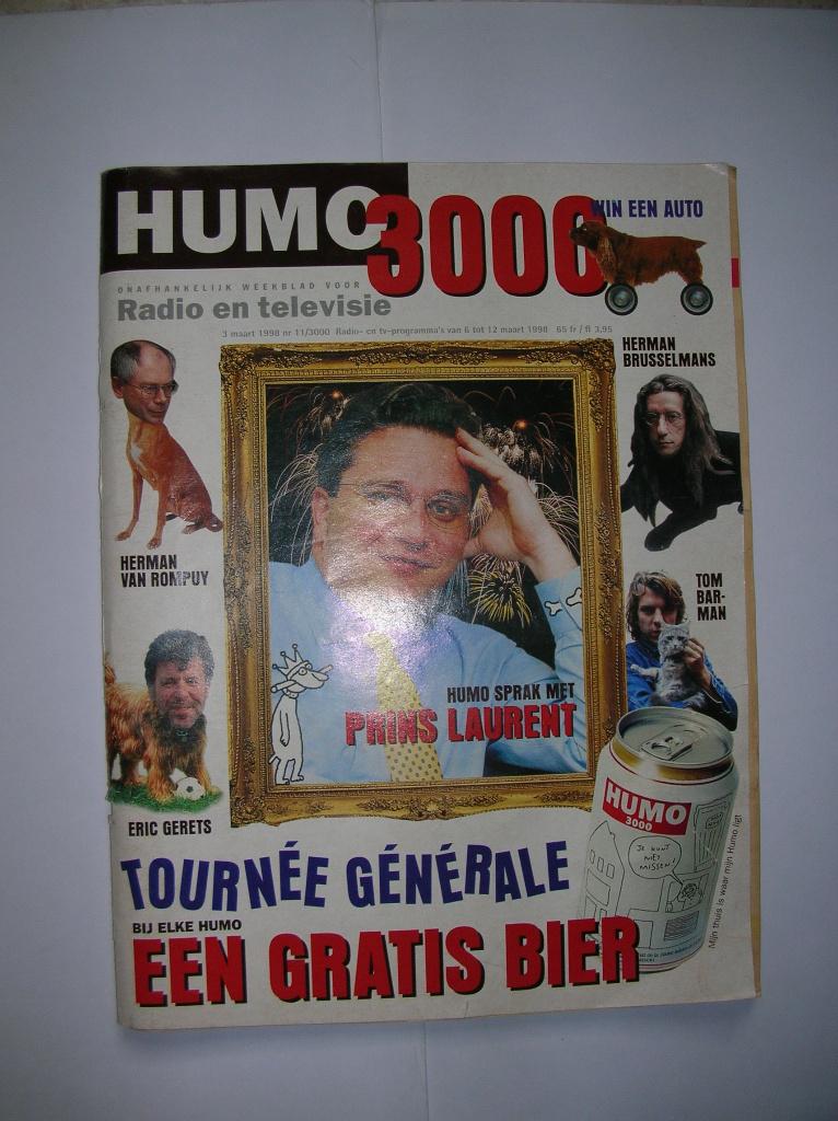 Humo 3000 3 maart 1998 nr 11/3000, Ophalen of Verzenden, 1980 tot heden, Tijdschrift