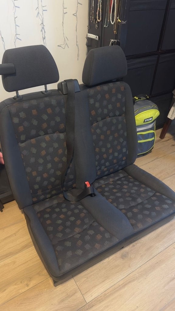 Originele dubbele passagiersstoel Mercedes Vito W639, Autos : Pièces & Accessoires, Enlèvement ou Envoi, Mercedes-Benz