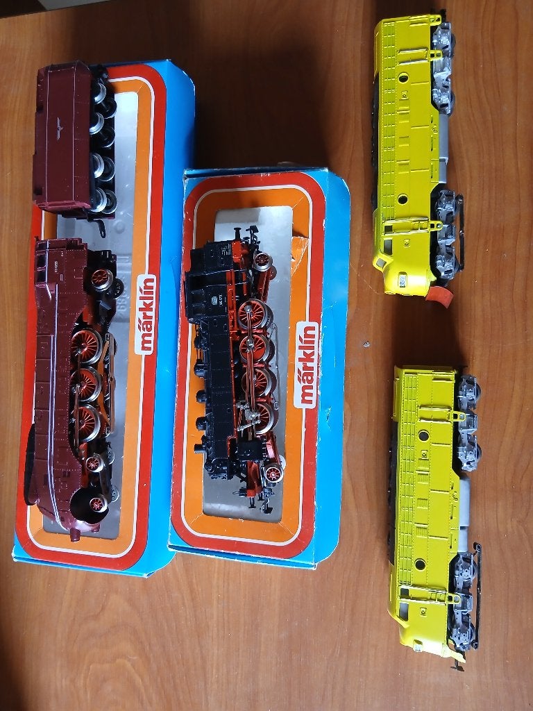 ensemble de train, Hobby & Loisirs créatifs, Analogique, Enlèvement ou Envoi, Courant alternatif, Comme neuf