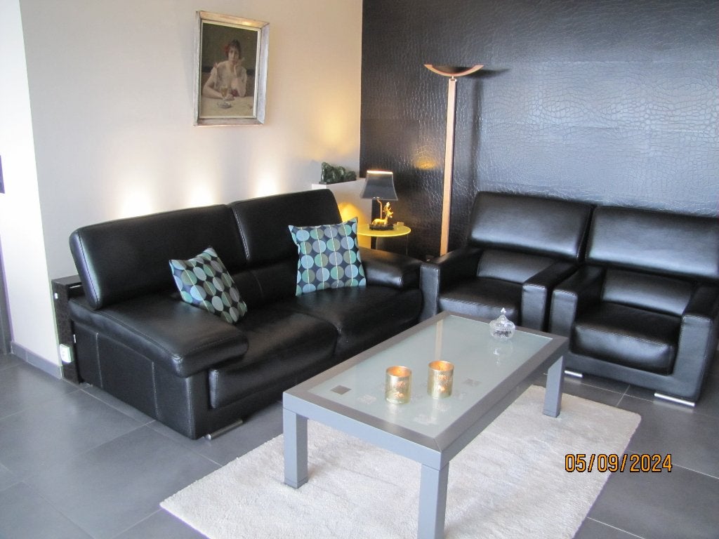 SALON ROCHEBOBOIS ZWART BUFFELLEER, Ophalen, 100 tot 125 cm, 150 tot 200 cm, Leer
