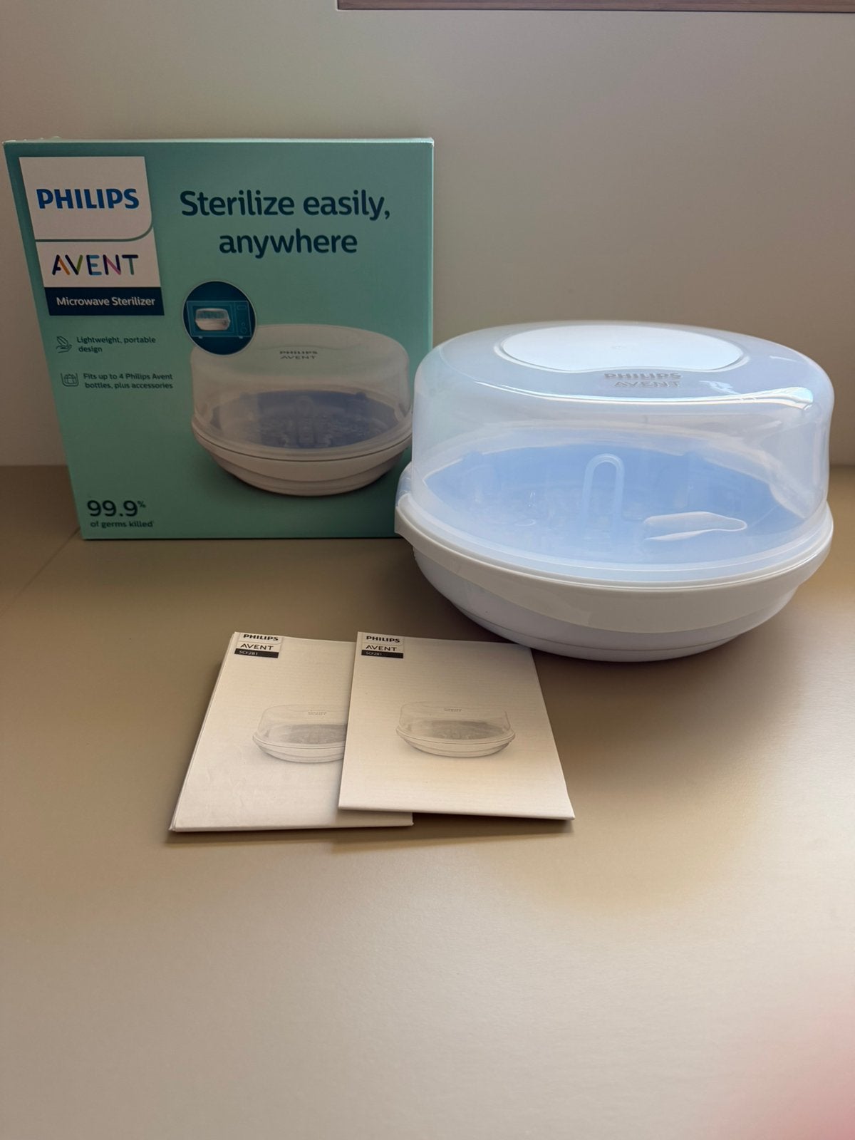 Philips AVENT microgolf sterilisator, Ophalen of Verzenden, Nieuw, Sterilisator, Philips Avent