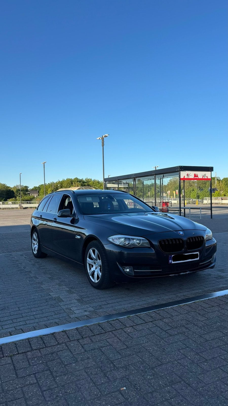 BMW 520D, Auto's, BMW, Euro 5, Achterwielaandrijving, Zwart, Leder