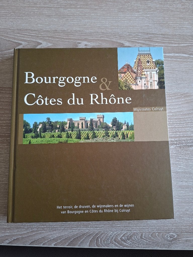 wijnroutes: Bourgogne & Côte du Rhône, Ophalen of Verzenden, Zo goed als nieuw, Overige onderwerpen