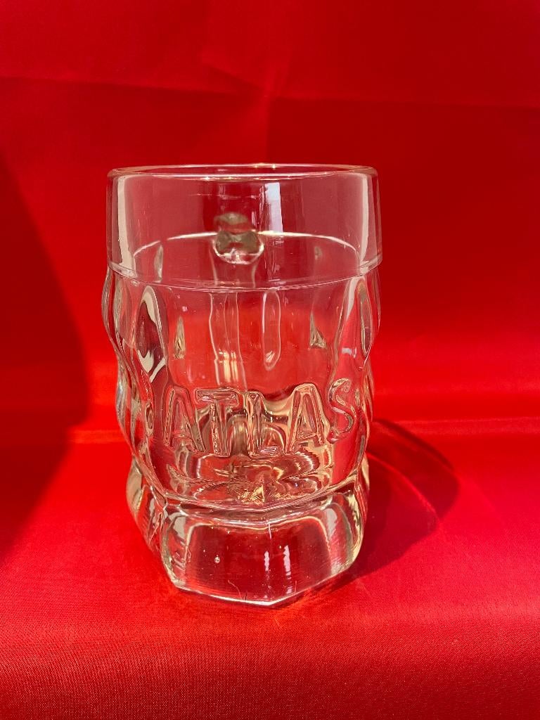 Verre à bière Atlas, Enlèvement ou Envoi, Utilisé, Verre à bière
