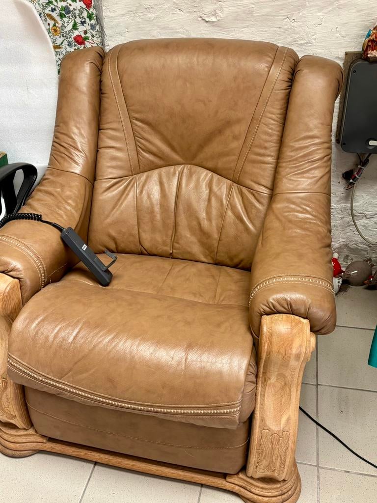 Fauteuil électrique, Enlèvement, Comme neuf, Bois