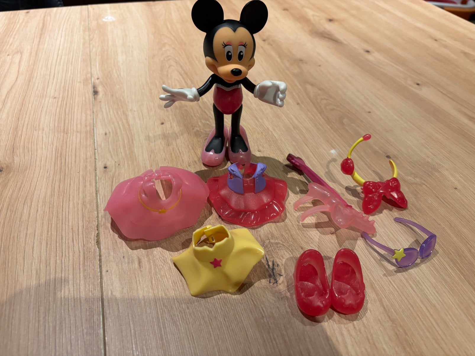 Minie mousse speelset, Kinderen en Baby's, Speelgoed | Poppen, Ophalen, Zo goed als nieuw, Overige typen