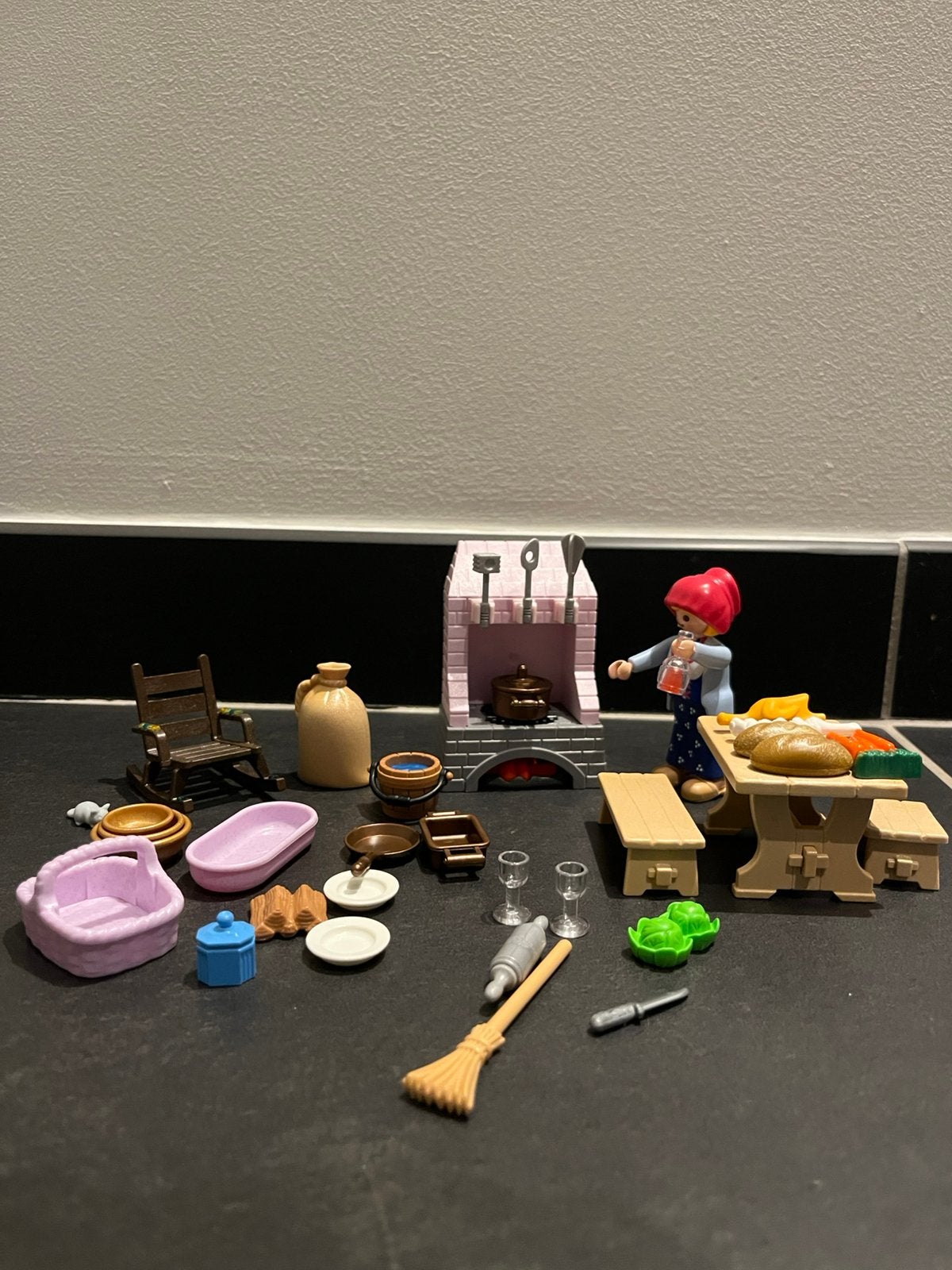 Playmobil kasteelkeuken 6521, Kinderen en Baby's, Ophalen of Verzenden, Zo goed als nieuw