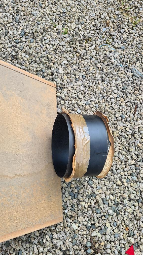 Ventilateur industriel monophasique pour hotte aspirante., Enlèvement, Utilisé