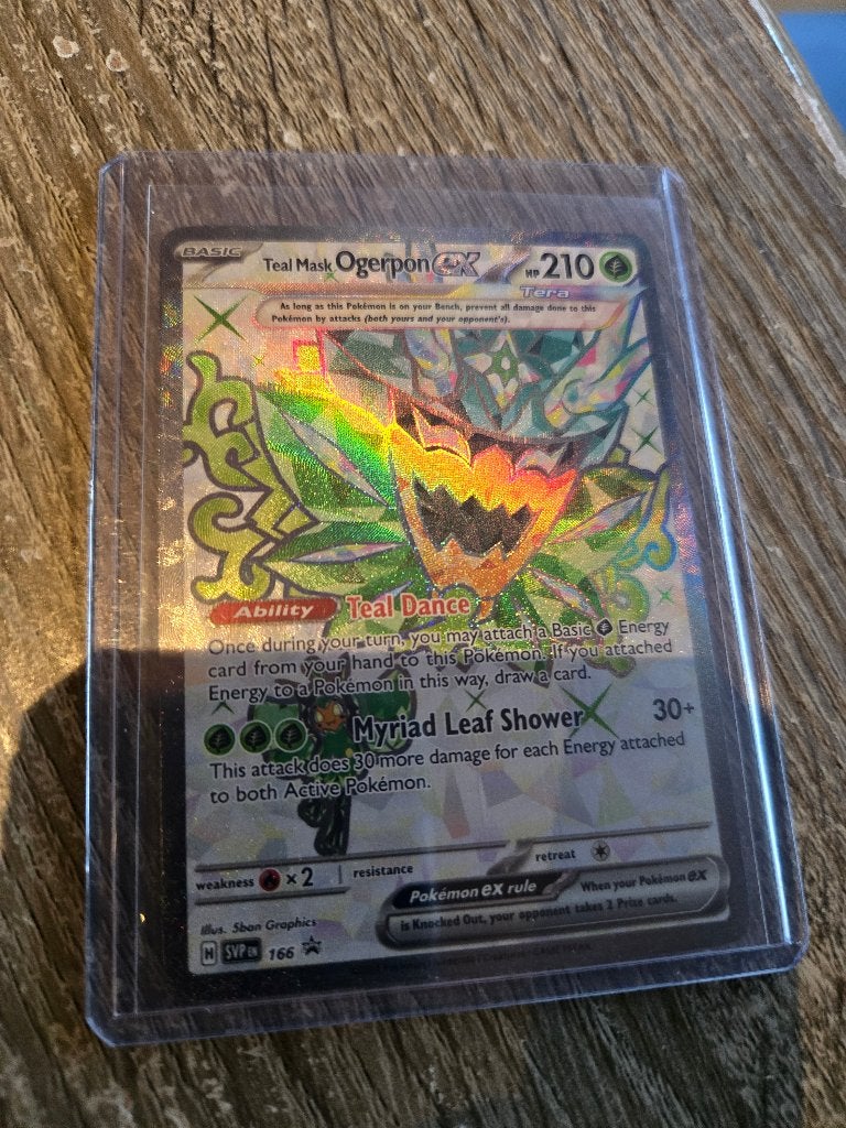 Ogerpon promo kaart 5 euro of ruil, Ophalen