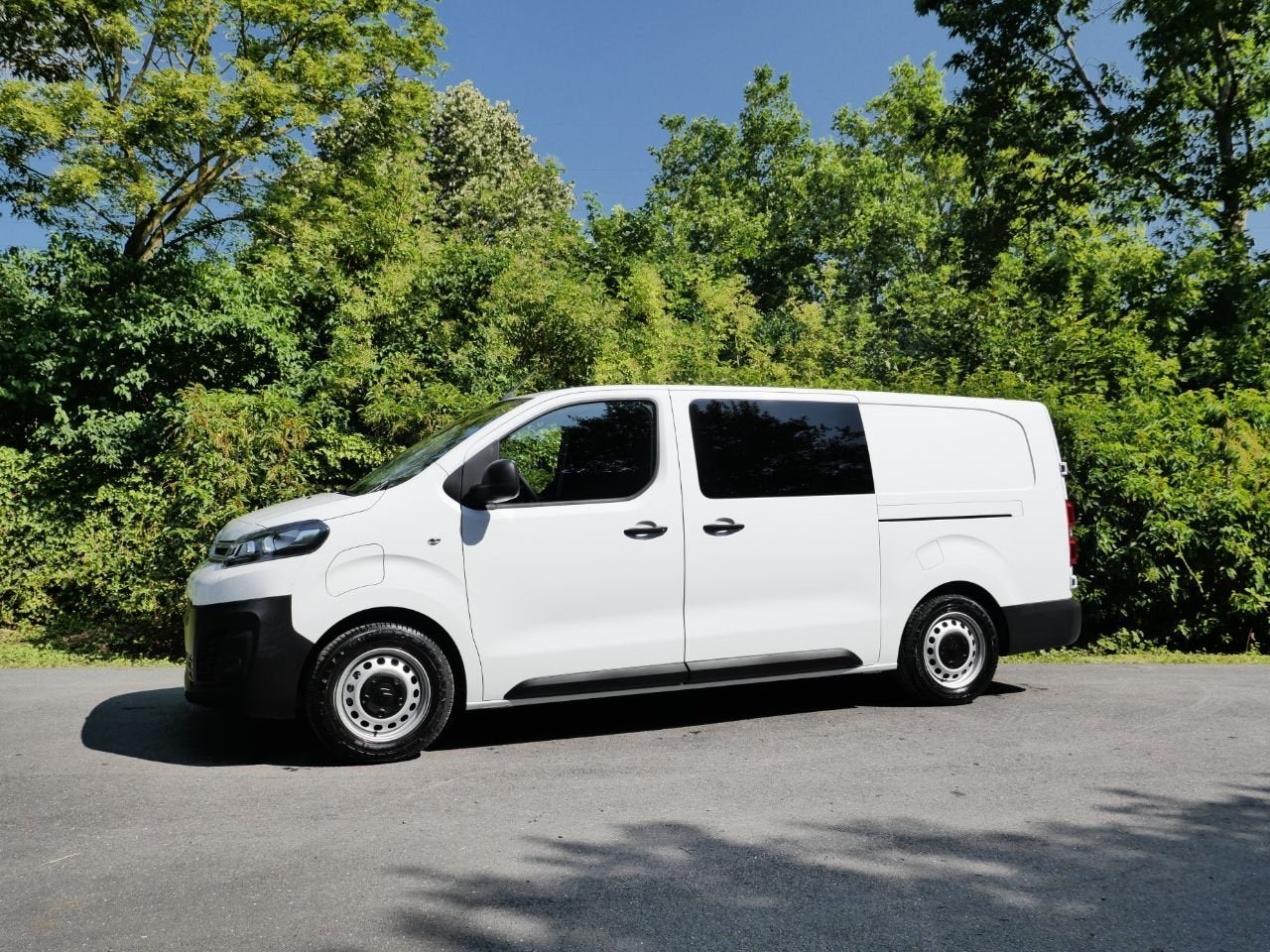 Citroën ë-Jumpy Combi XL doucle cabine+camera (bj 2025), Auto's, Parkeersensor, Stof, Gebruikt, Citroën