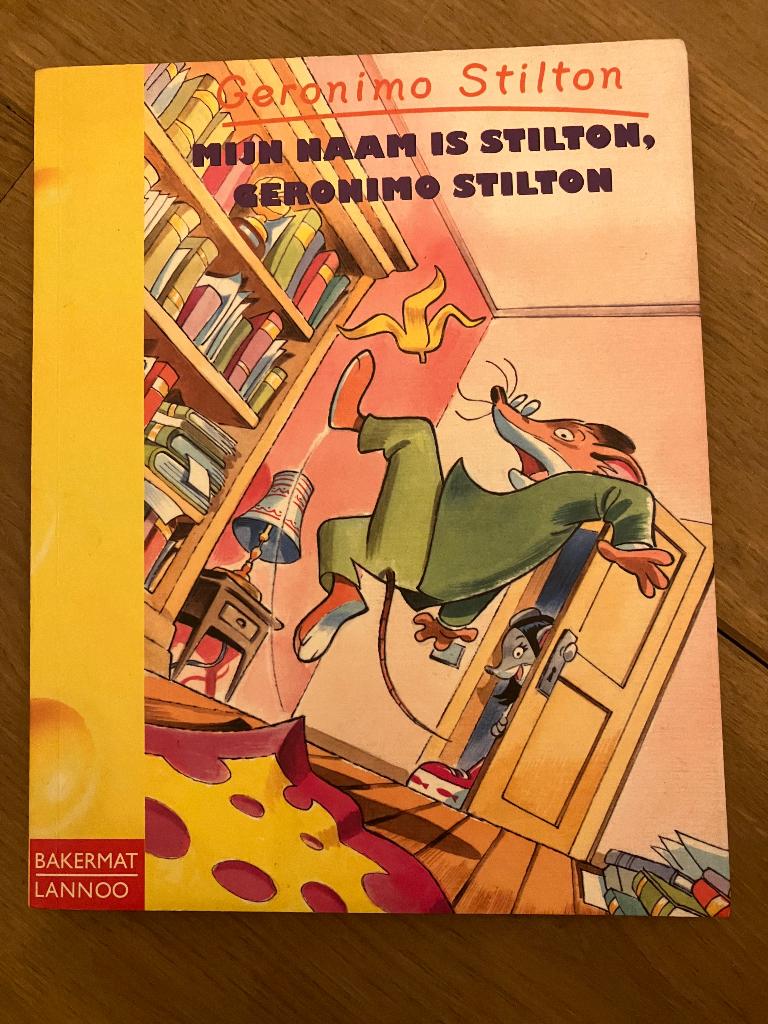 Geronimo Stilton - Mijn naam is Stilton, Geronimo Stilton, Ophalen of Verzenden, Zo goed als nieuw, Geronimo Stilton, Fictie algemeen